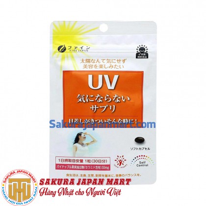 Viên uống chống nắng UV Fine Japan 30 viên
